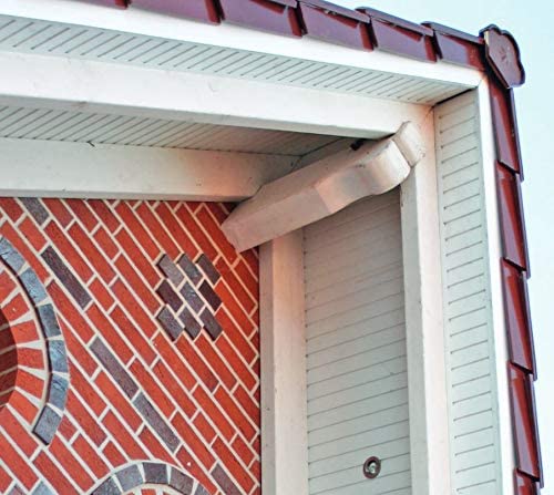 51mBeSVClxL-_AC_ Moderne Verkleidungspaneele Basic Fassadenpaneele aus Kunststoff Weiß 9 x 110 mm Länge