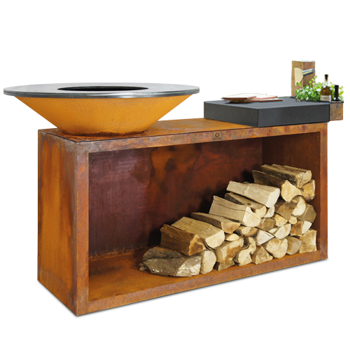 OFYR ISLAND CORTEN 85 KERAMIK DUNKELGRAU