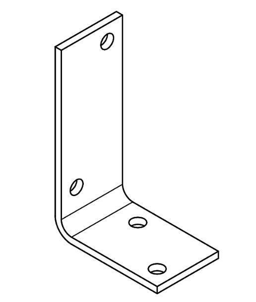 Pitzl Pfostenanker PAP Montagewinkel feuerverzinkt