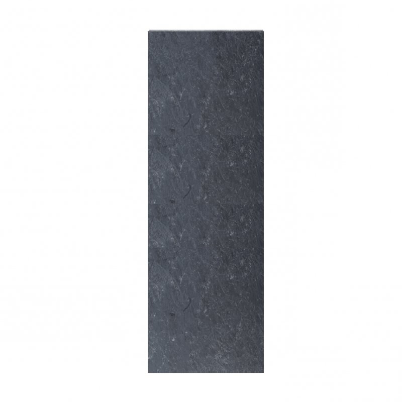 Schieferplatte Schieferplatte 250x50 x 5-6 cm Anthrazit braun rustikal Sichtschutz Nero Trittplatte