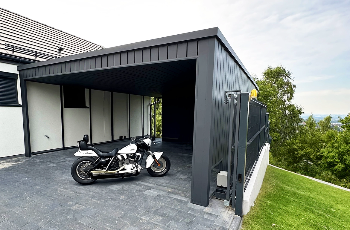 Carport 5970 VETTEL – Moderner Metall-Carport 