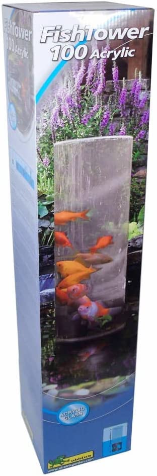 Ubbink FishTower 100 Fischsäule Fischturm Acryl H 100cm + Sockel