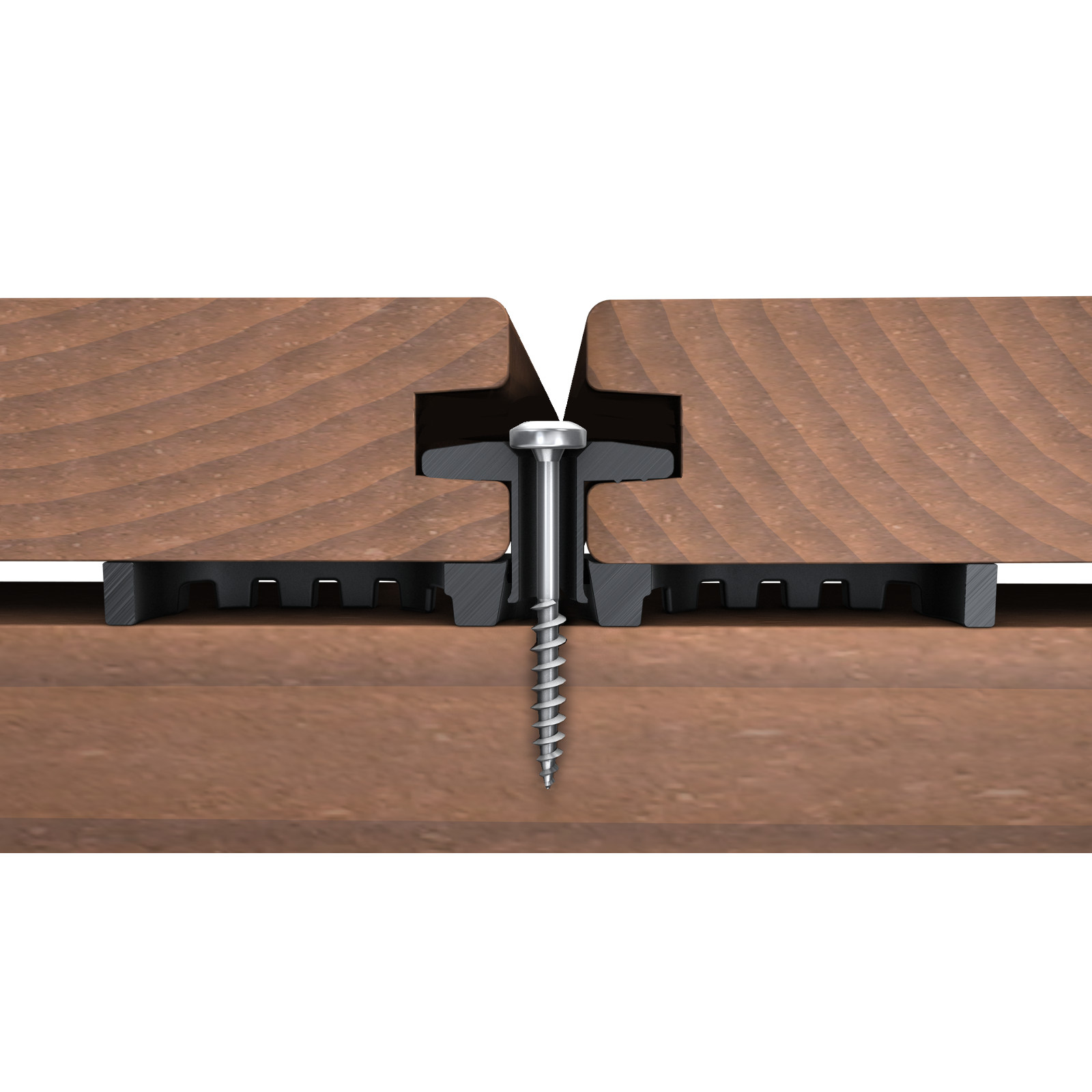 Terraflex N6 für Holz-UK mit Schraube C1 5 × 50 mm; 30 Stück