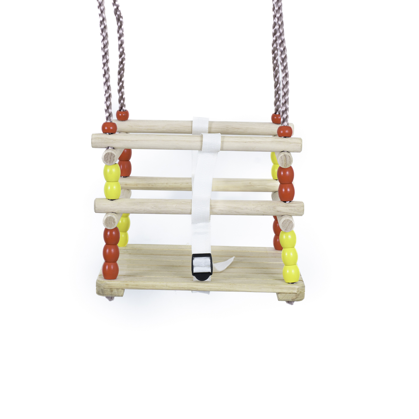Babysitz aus HOLZ Schaukelsitz Babyschaukel Gitterschaukel