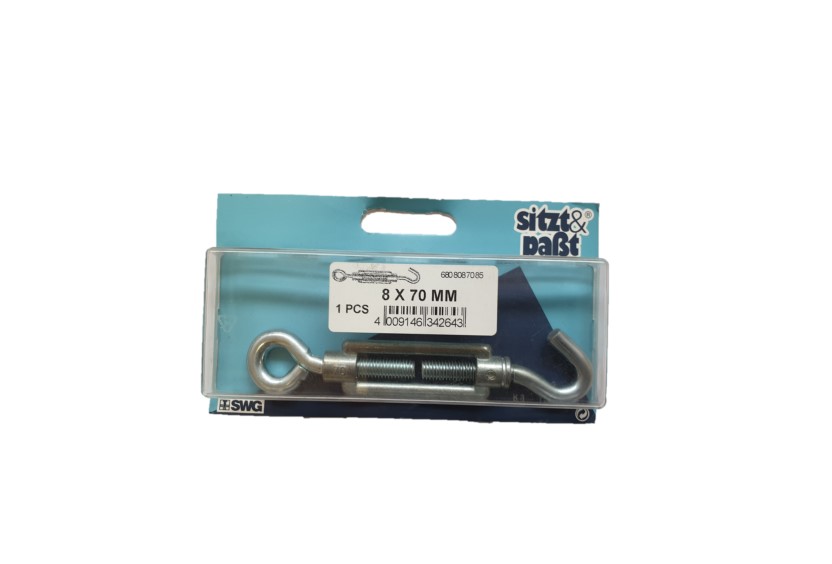 Spannschloss SWG - Spannschloss 8 x 70 mm