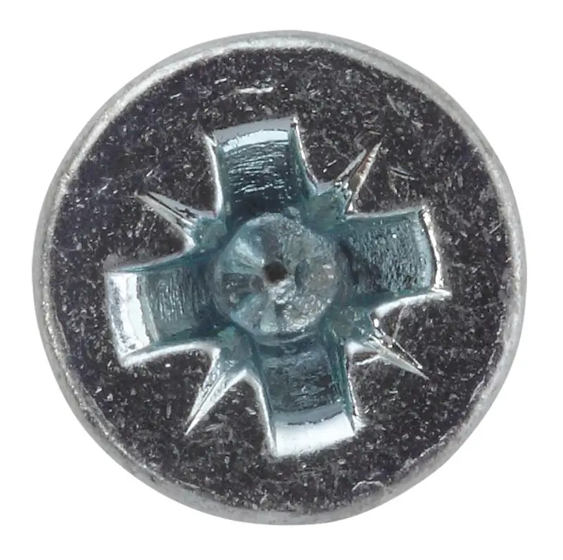 HOX Innenvielzahnschrauben m. Bit 3x12 (Stahl verzinkt (50 Stück) - 175 3 12 63)