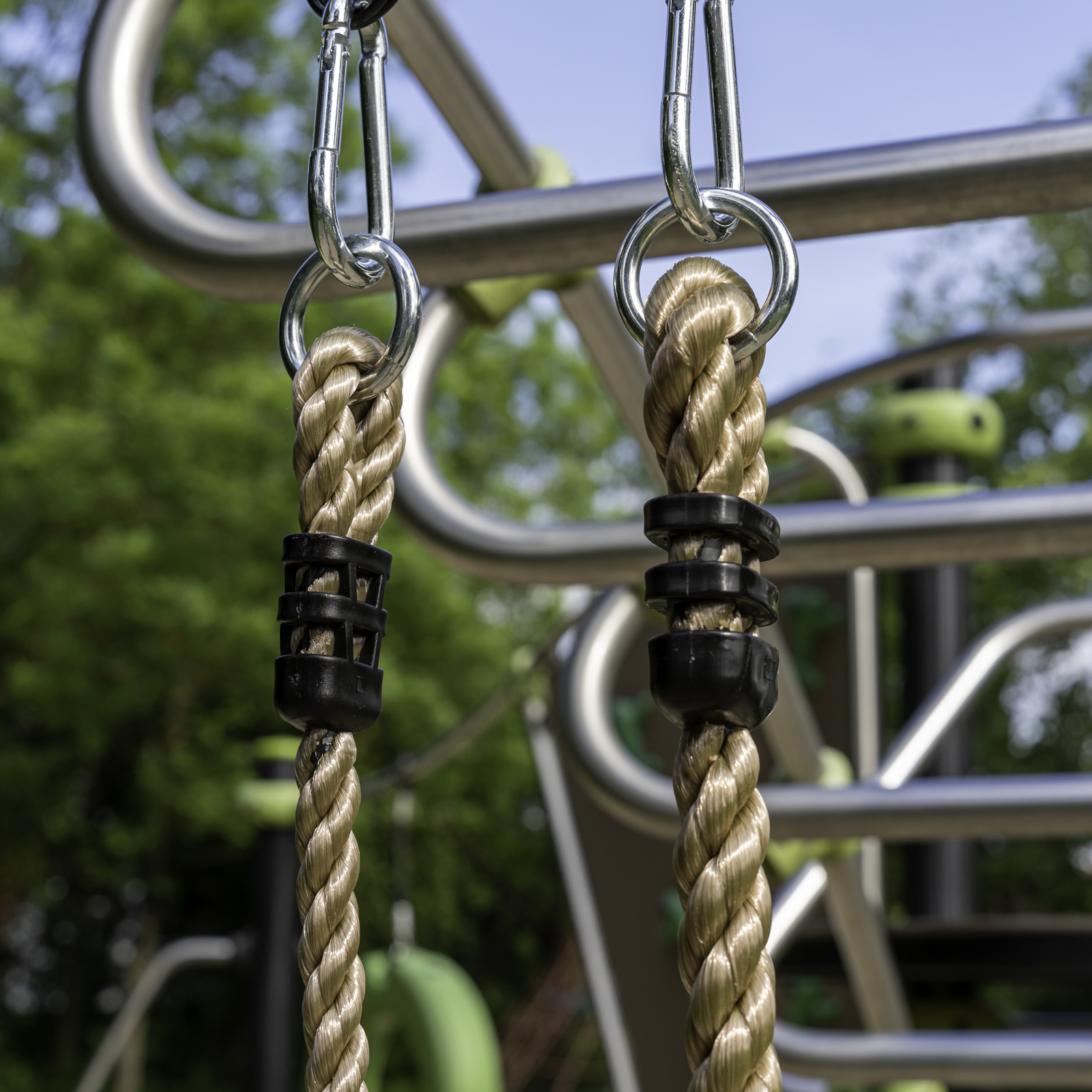 Kletterseil mit 4 Knoten Länge 200 cm, Ø 26 mm