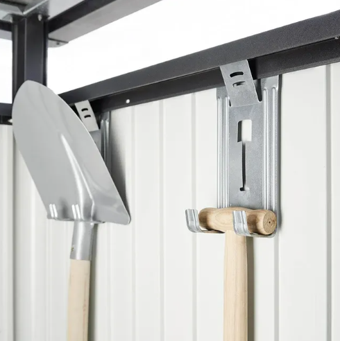 Biohort Gerätehalter zu Gerätehaus und (Geräteschrank, 4 Stück Packung)