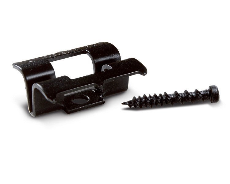 cobra_1fpGtYigAqVT9Y Terrassenclips Cobra24 inkl. Edelstahl-Holzschraube 4,5x25 mm für Dielen mit Bohlenstärke ab 24 mm