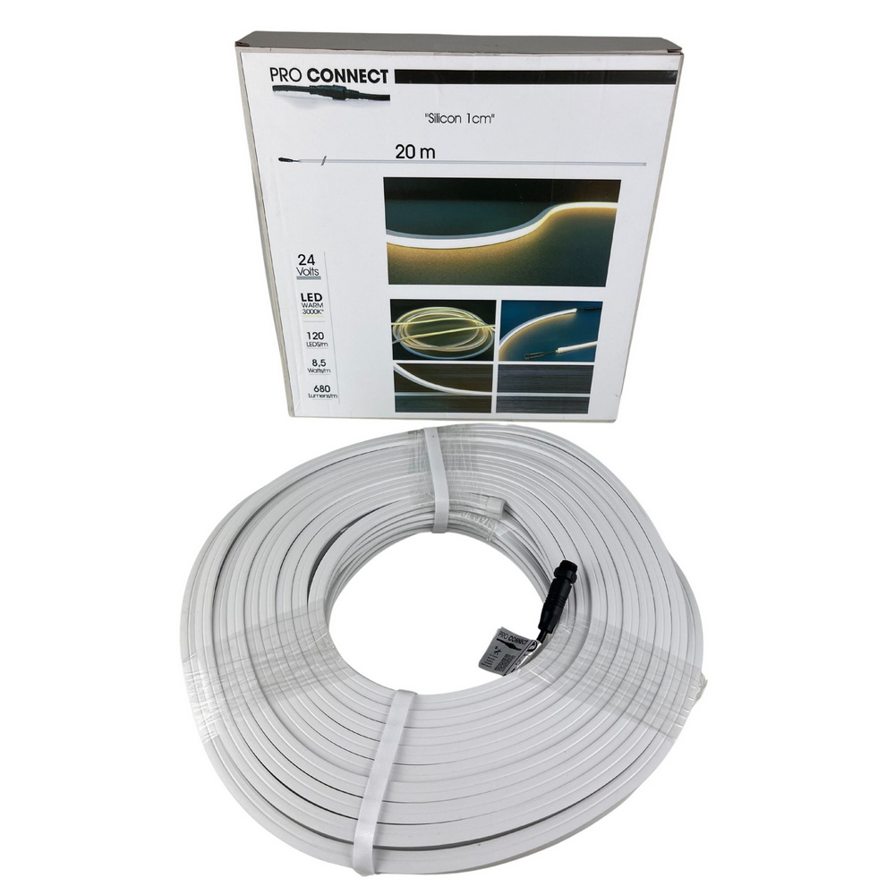  Silikon 24V LED Streifen 1 cm breit für Wegebeleuchtung