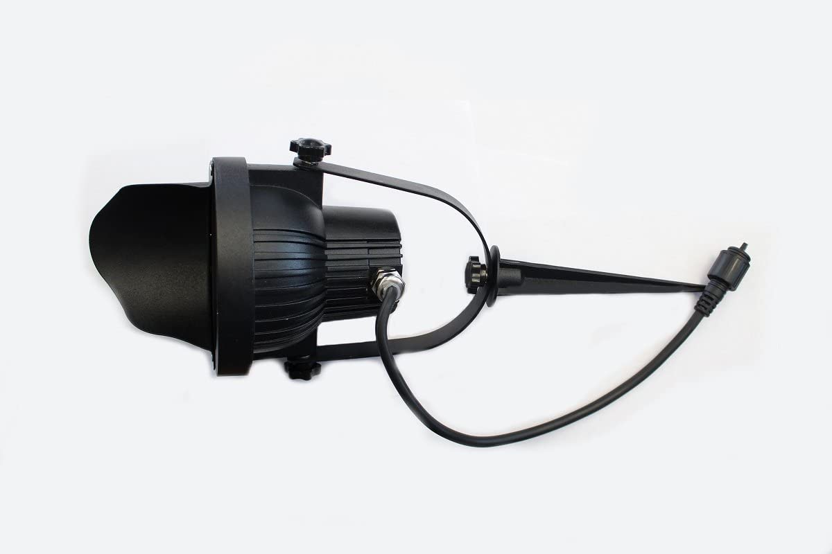 Easy Connect Erdspießstrahler Design Aluminium schwarz groß IP 67 Halogen 60 W 65300