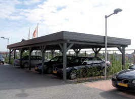 REIHE Premium Carport Reihe 15055 F