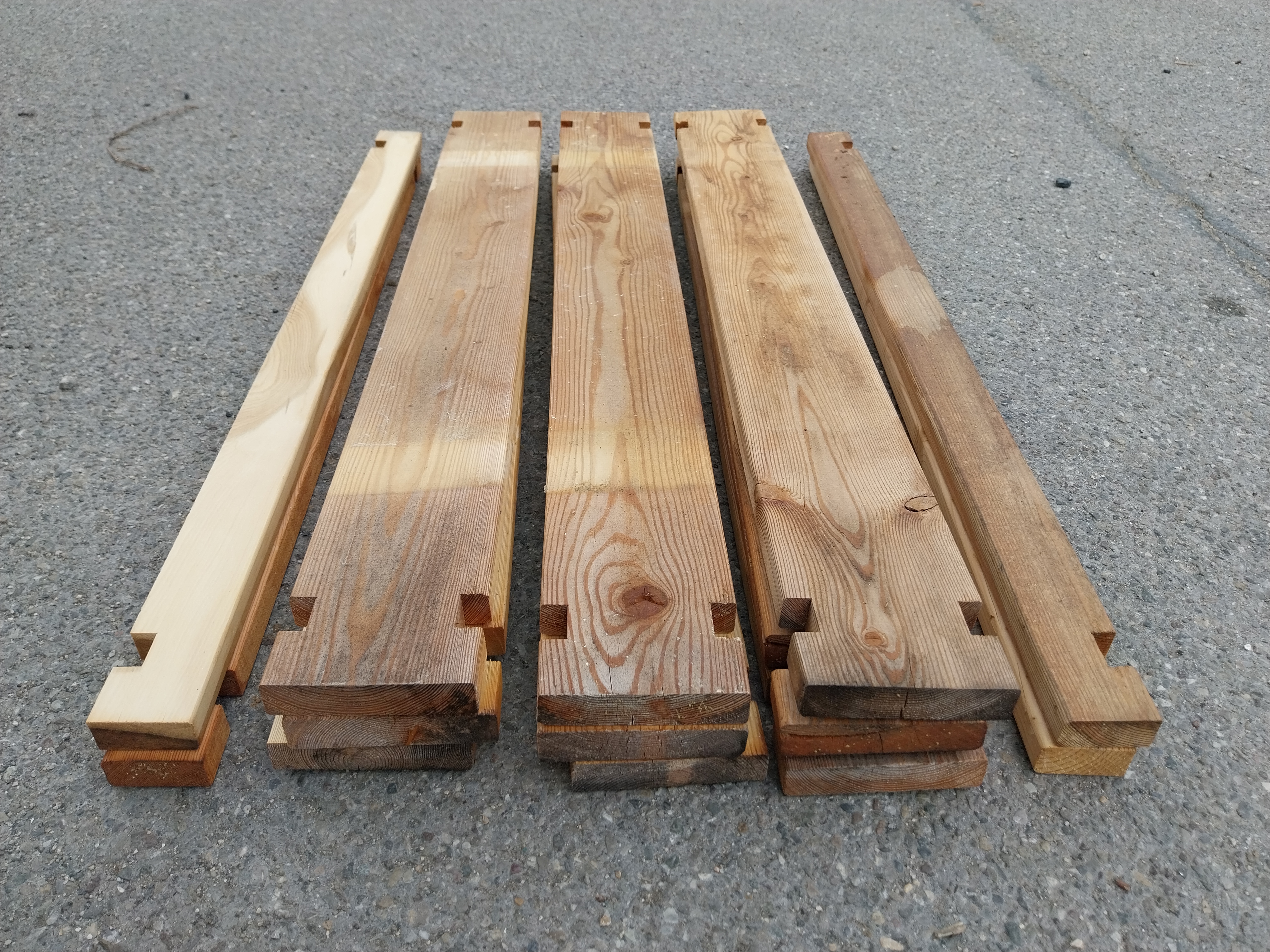 B-Ware Holzkomposter mit Holz-Stecksystem Komposter Steckkomposter Kompostsilo B-Ware Holzkomposter mit Holz-Stecksystem Komposter Steckkomposter Kompostsilo