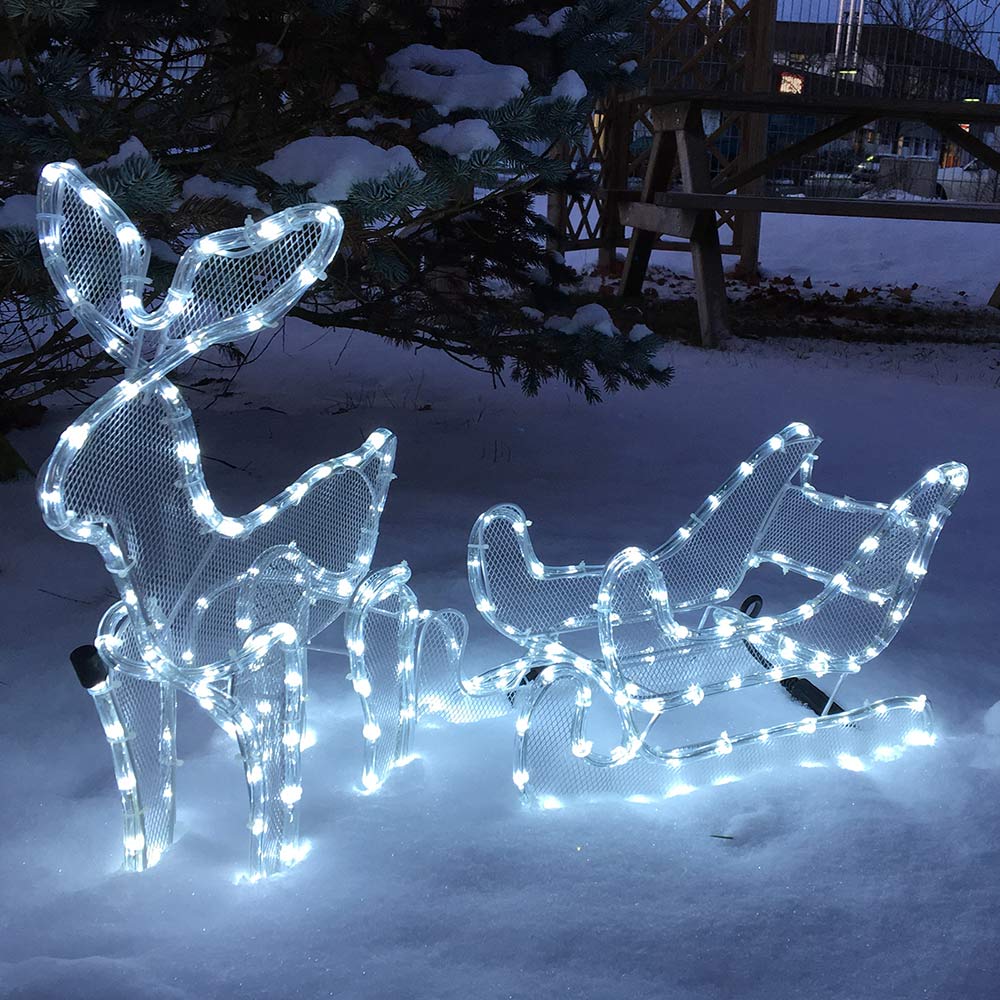 rentier-beleuchtet-aussengjxy0QB349JzD Rentier mit Schlitten 100 x 49 cm 216 LED beleuchtet für außen