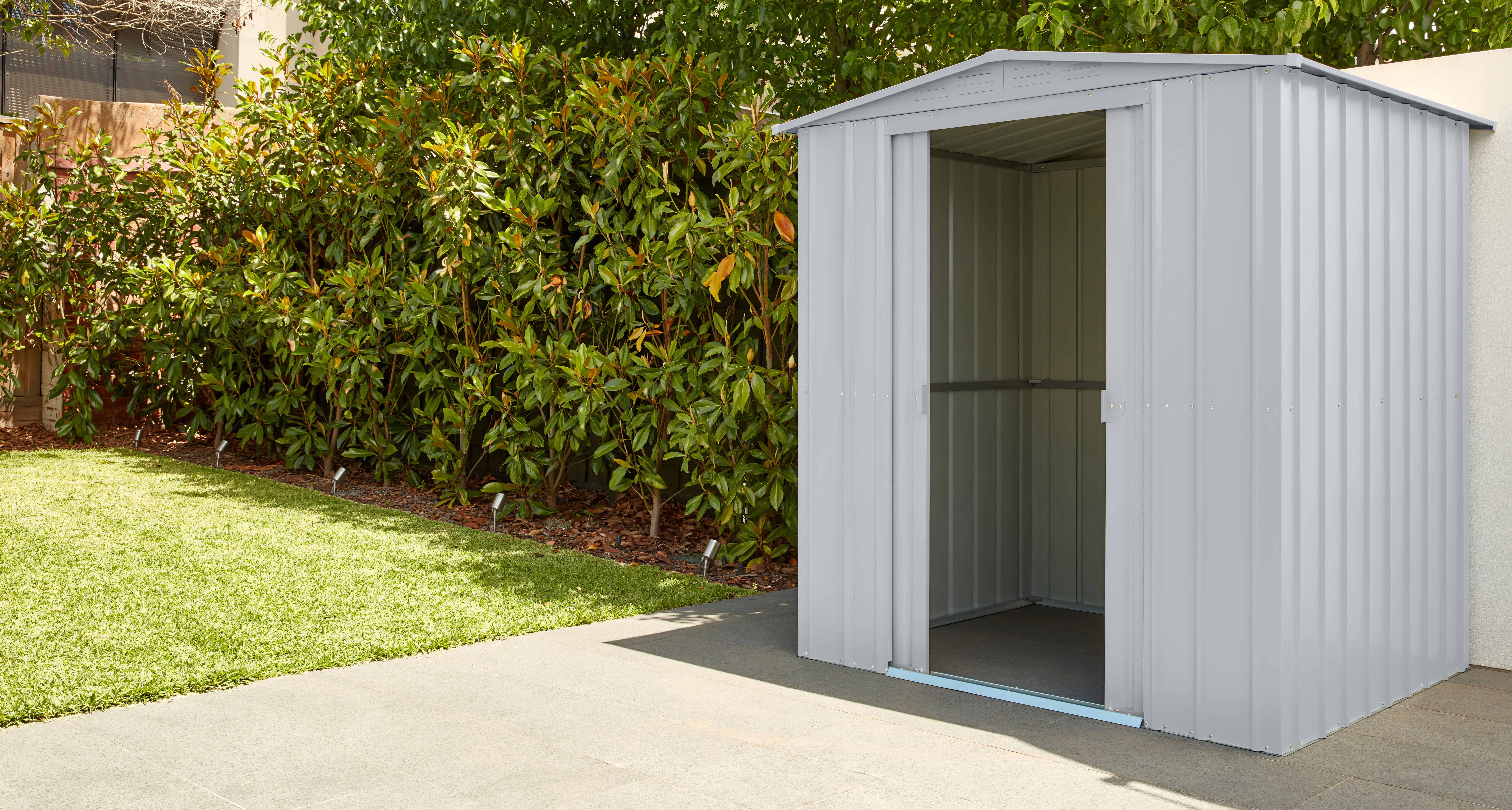 Gerätehaus Gartenmanager "Dream" 65, silber metallic