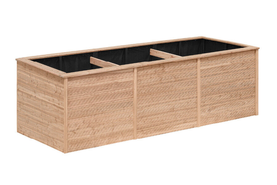1111zAm9zQnIzo88q Hochbeet Madera aus Lärchenholz XL und XXL Pflanzbeet Garten Beet