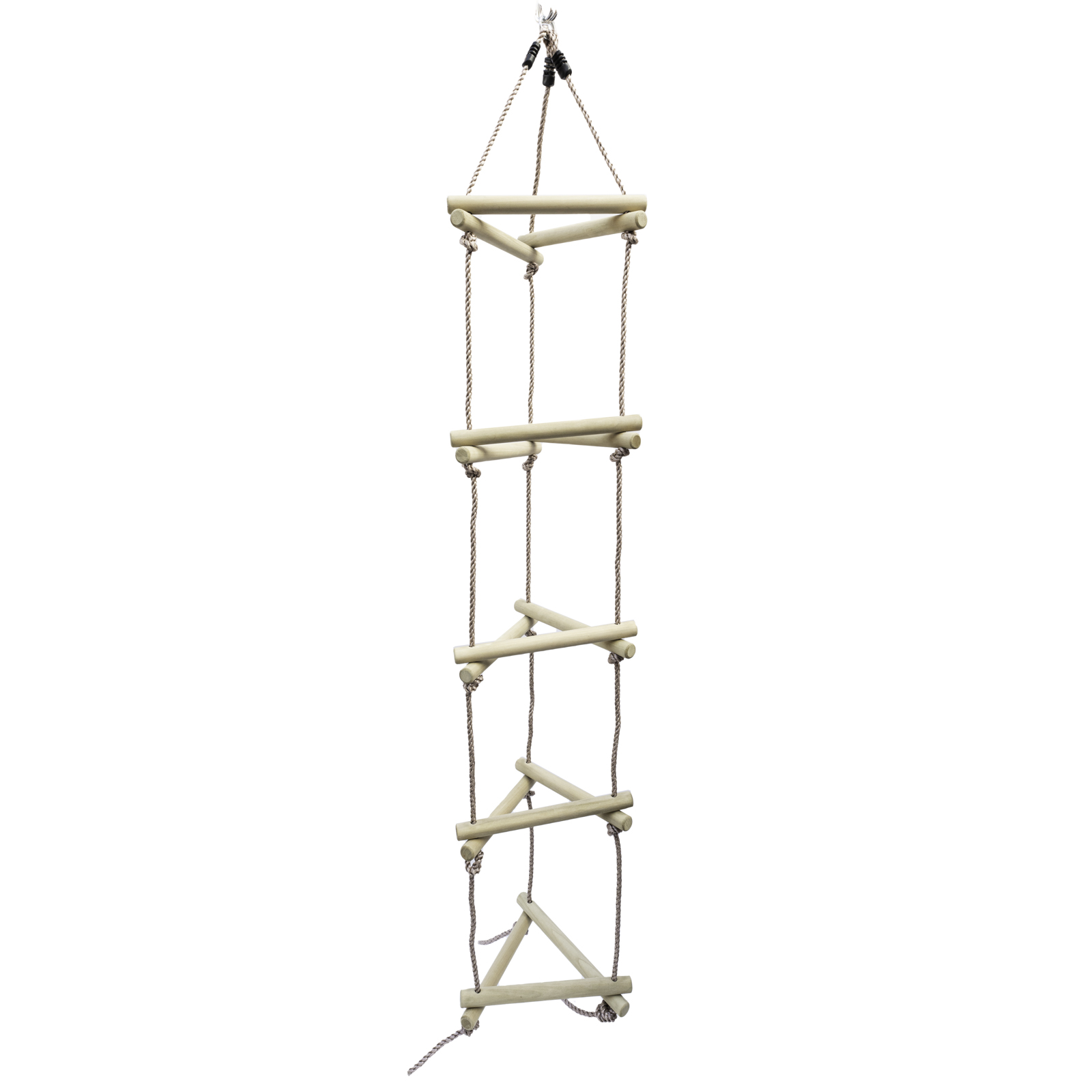 Strickleiter für Kinder Spielturm Klettern Leiter für Baumhaus Holzsprossen