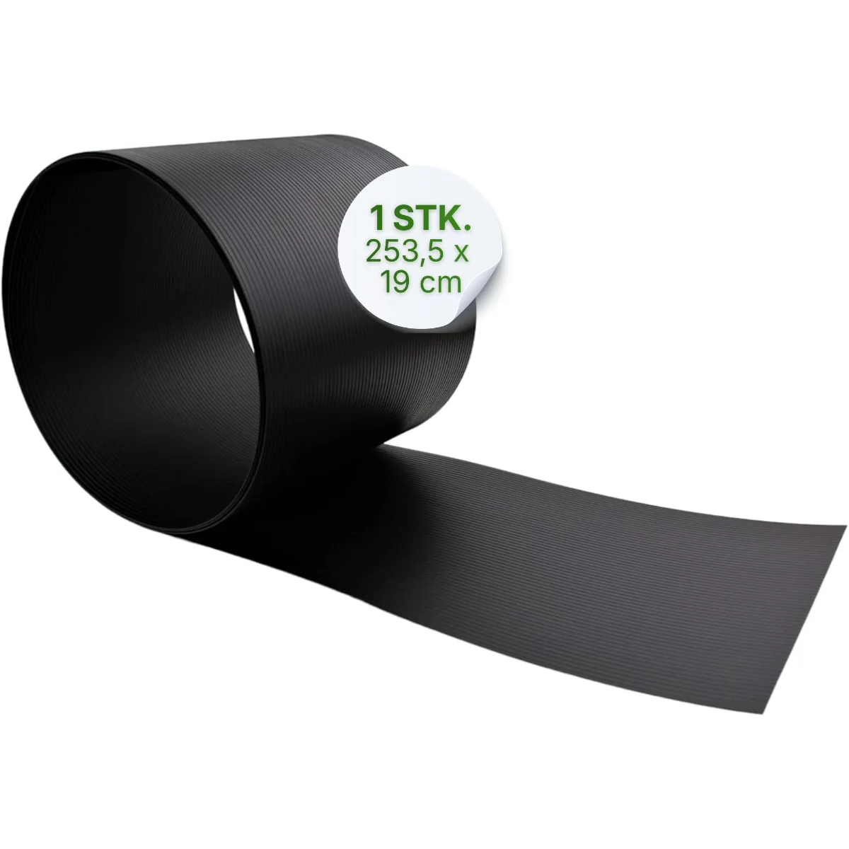PREMIUM PP Sichtschutzstreifen für Doppelstabmatten 2535 x 190 x 1,35 mm Sichtschutz
