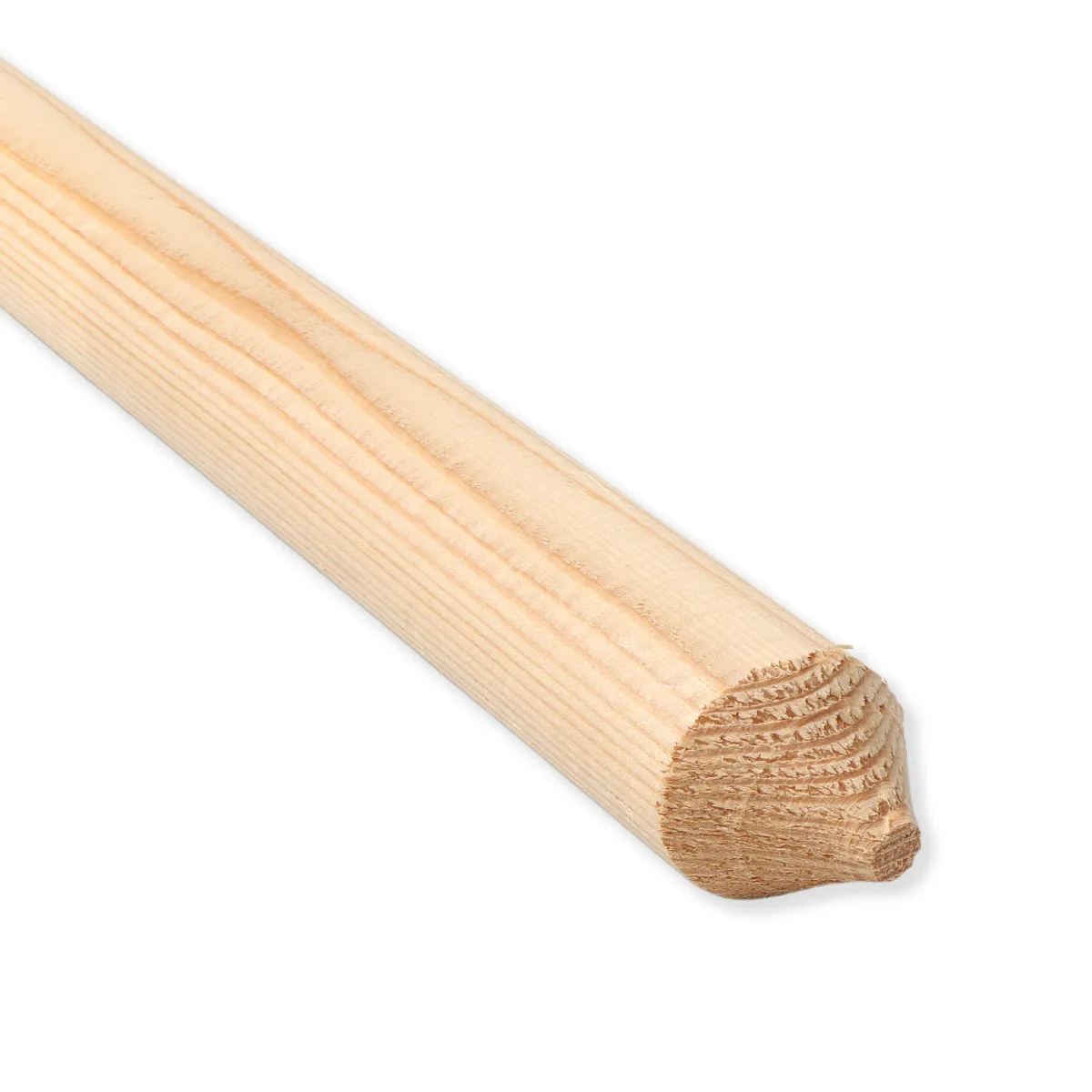 Zaunlatte Lärche natur Typ D Ø 40 mm 60 cm