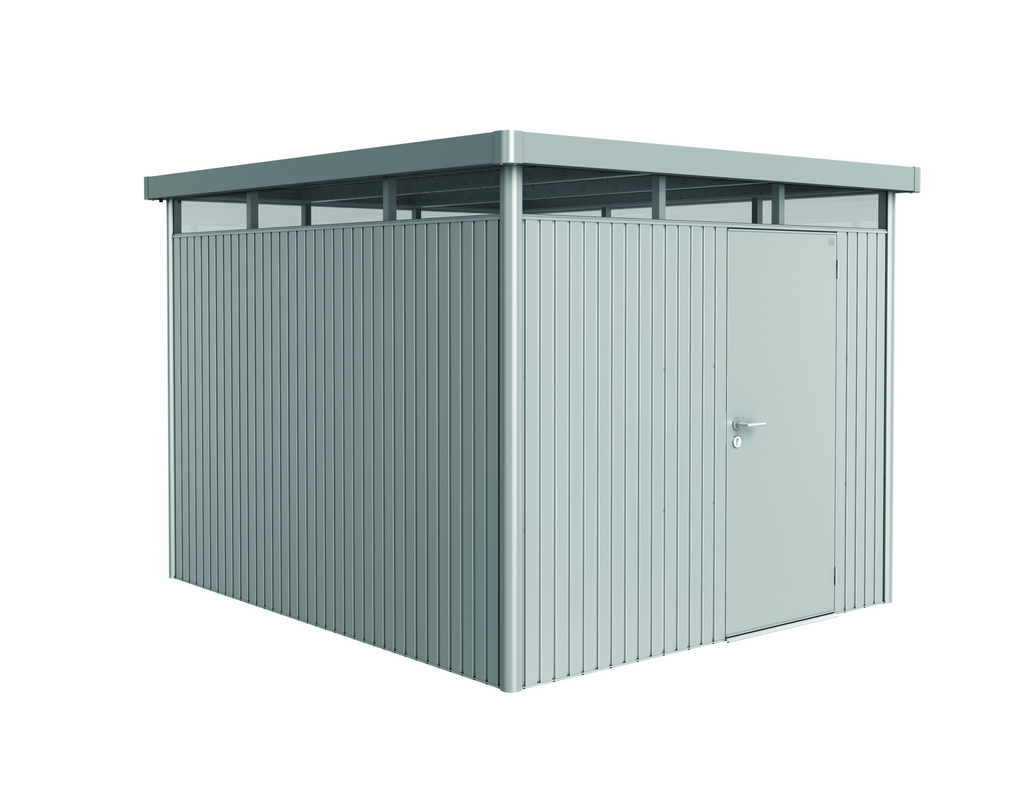 Biohort Gerätehaus HighLine Gr. H5 (silber-metallic, Standardtür)