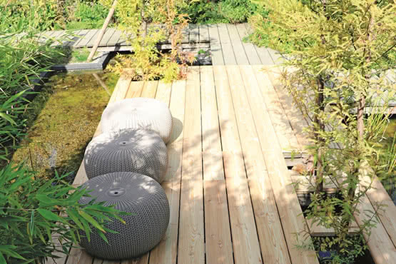 A-terrasse_sib_lae_glatt_k2_THV5ggi70iUAk Terrassendielen Lärche 27x142x2000 mm 4-seitig glatt Glattkantbretter