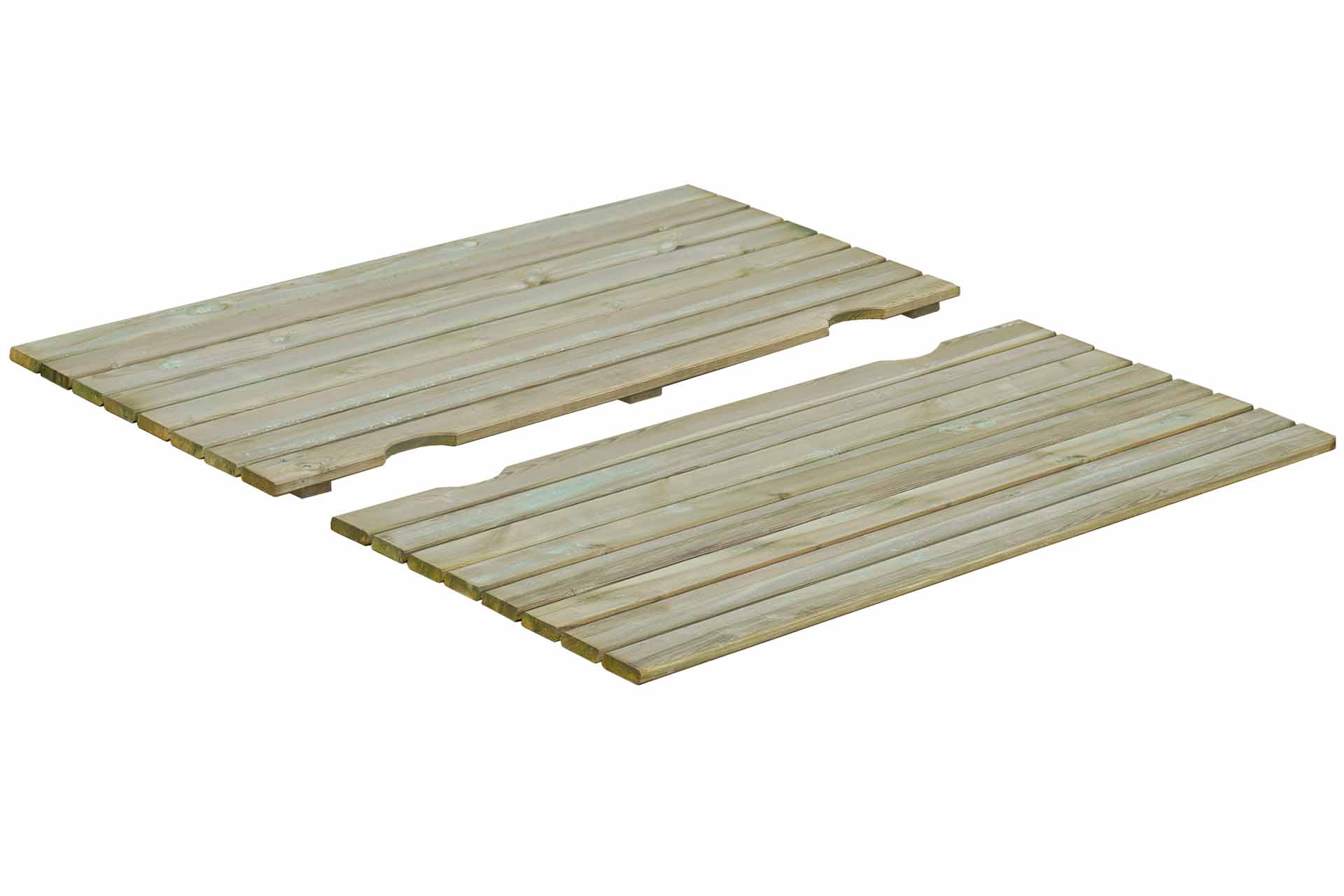 67044-W1 Sandkasten 180x180 cm mit Deckel aus Kantholz 7x7 cm TÜV geprüft
