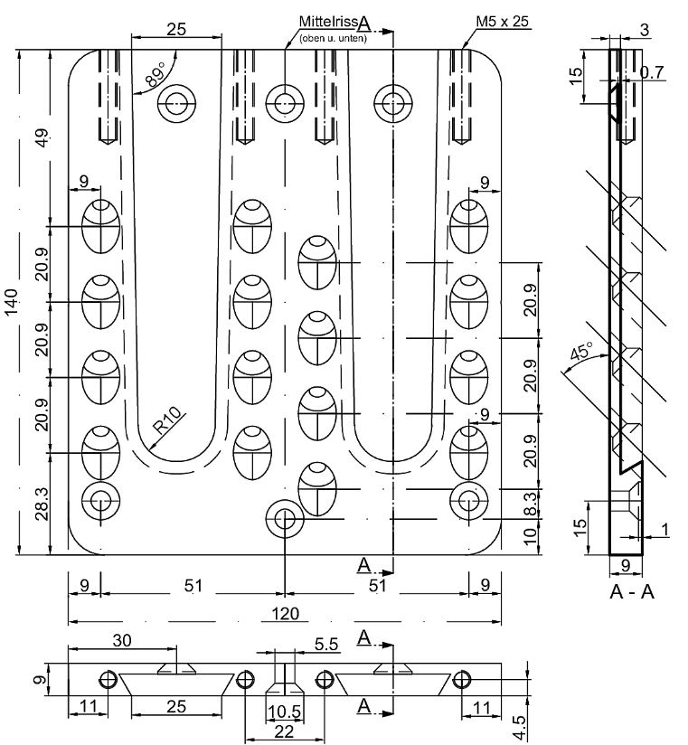28dBS5ZRgRcIuv Pitzl Doppel Verbinder HVP 120x140x12 mm für Holz-Holzanschluss inkl. Abhubsicherung 88214.2000