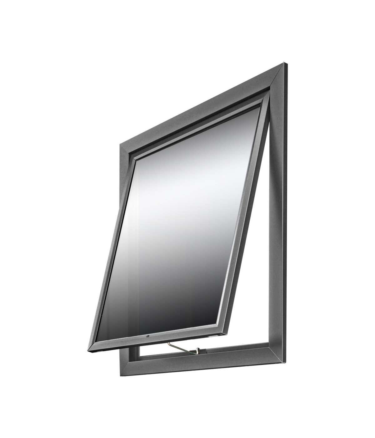 Fenster zu Europa dunkelgrau-metallic