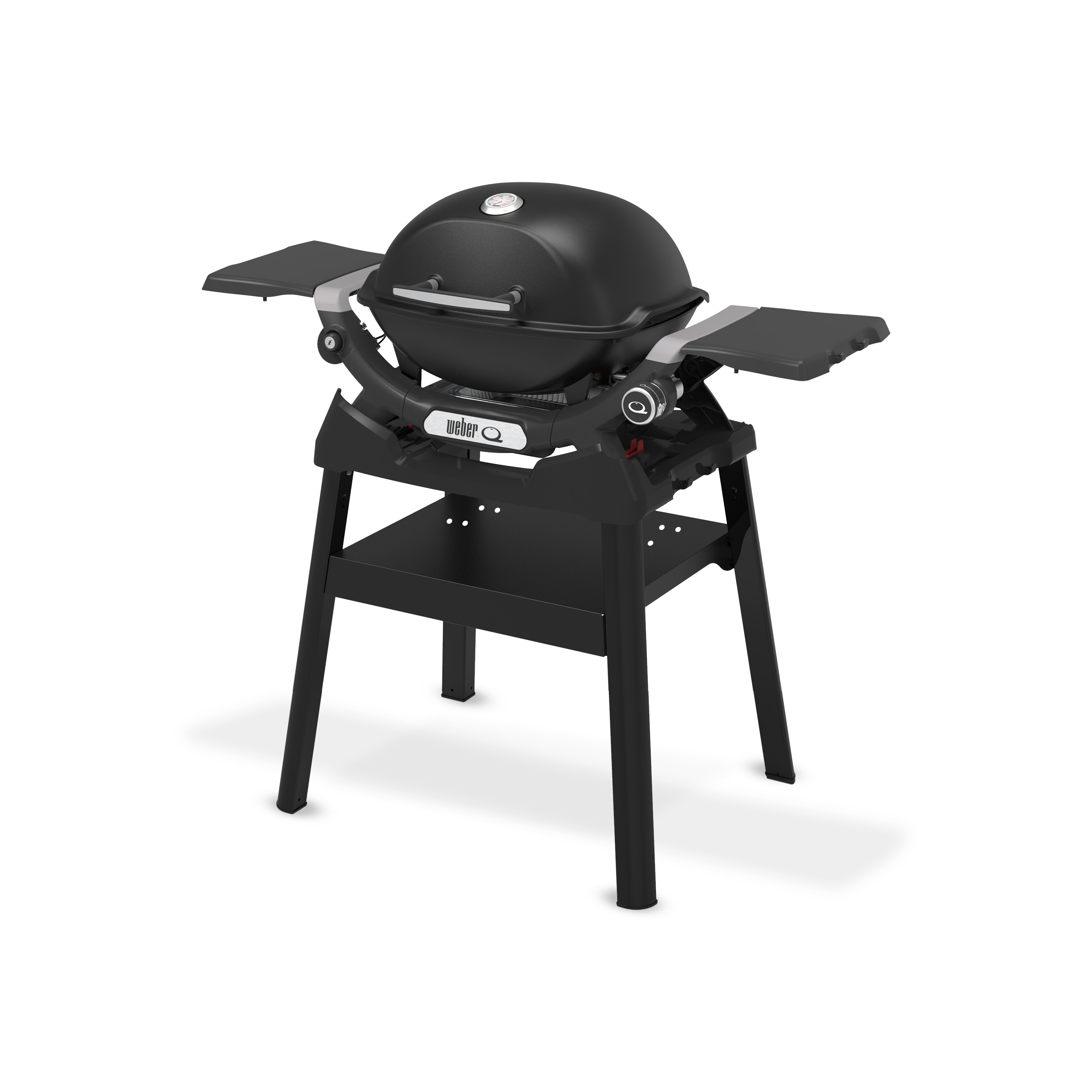 Weber Q 1200N Gasgrill mit Stand Black