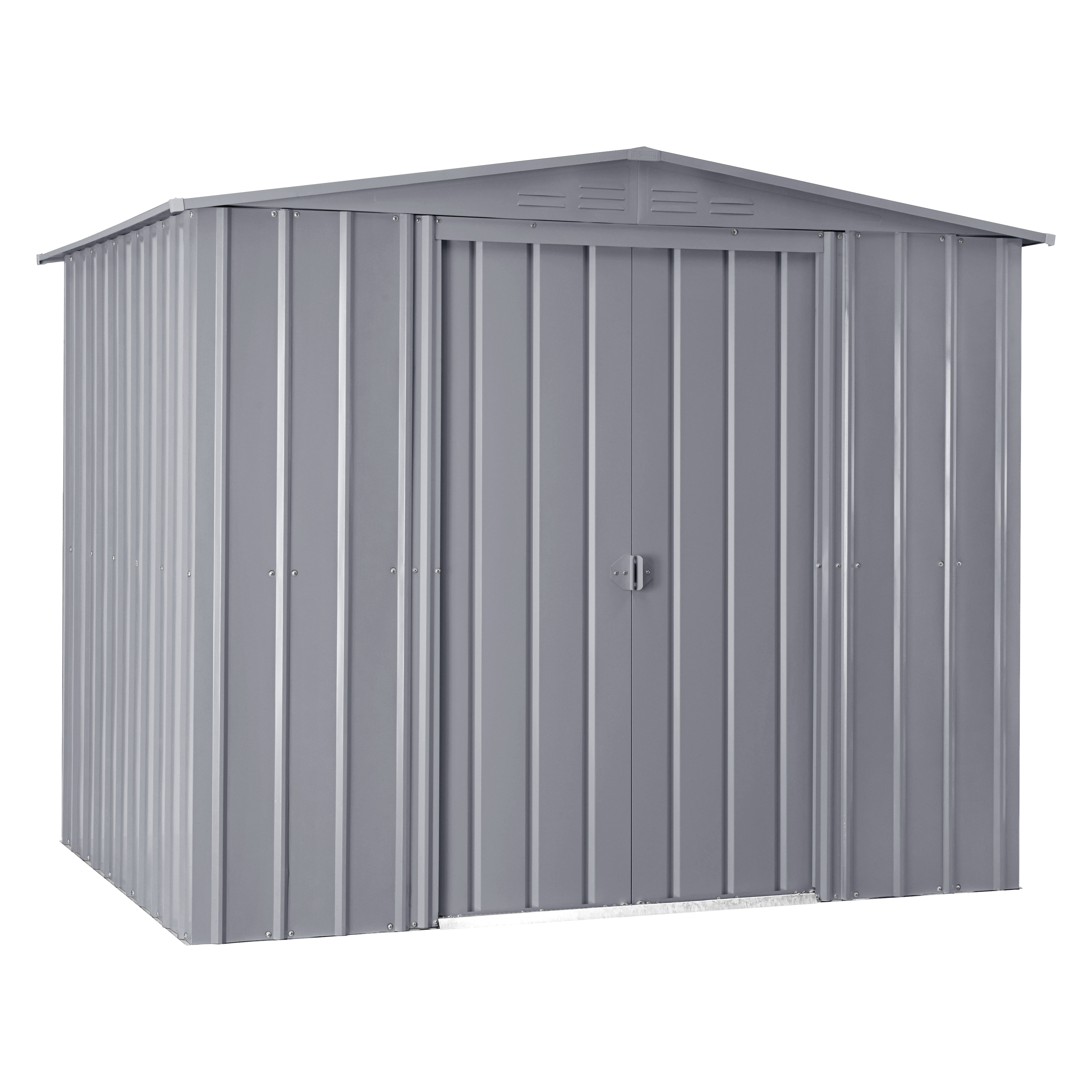 Gerätehaus Gartenmanager "Dream" 88, silber metallic