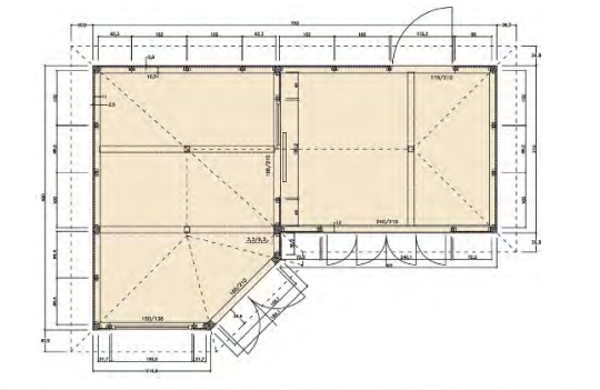 Cara-Easy-7549-W_2 Premium Gartenhaus Cara Easy 7549 W Ferienhaus