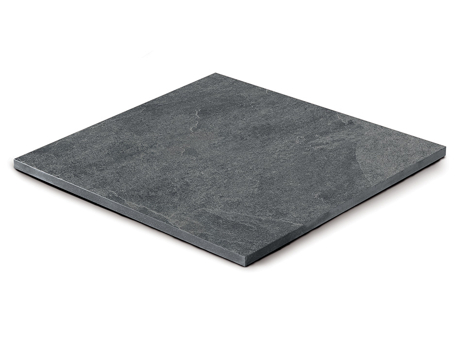 MUSEO_ARDESIA_NERA_3-4 KERAMIKPLATTE MUSEO ARDESIA NERA 60x60x2CM FEINSTEIN MODERN 0,72m², 2 Stk. (LAGERARTIKEL)