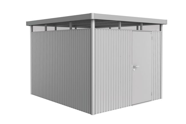 Biohort Gerätehaus HighLine Gr. H5 (silber-metallic, Standardtür)