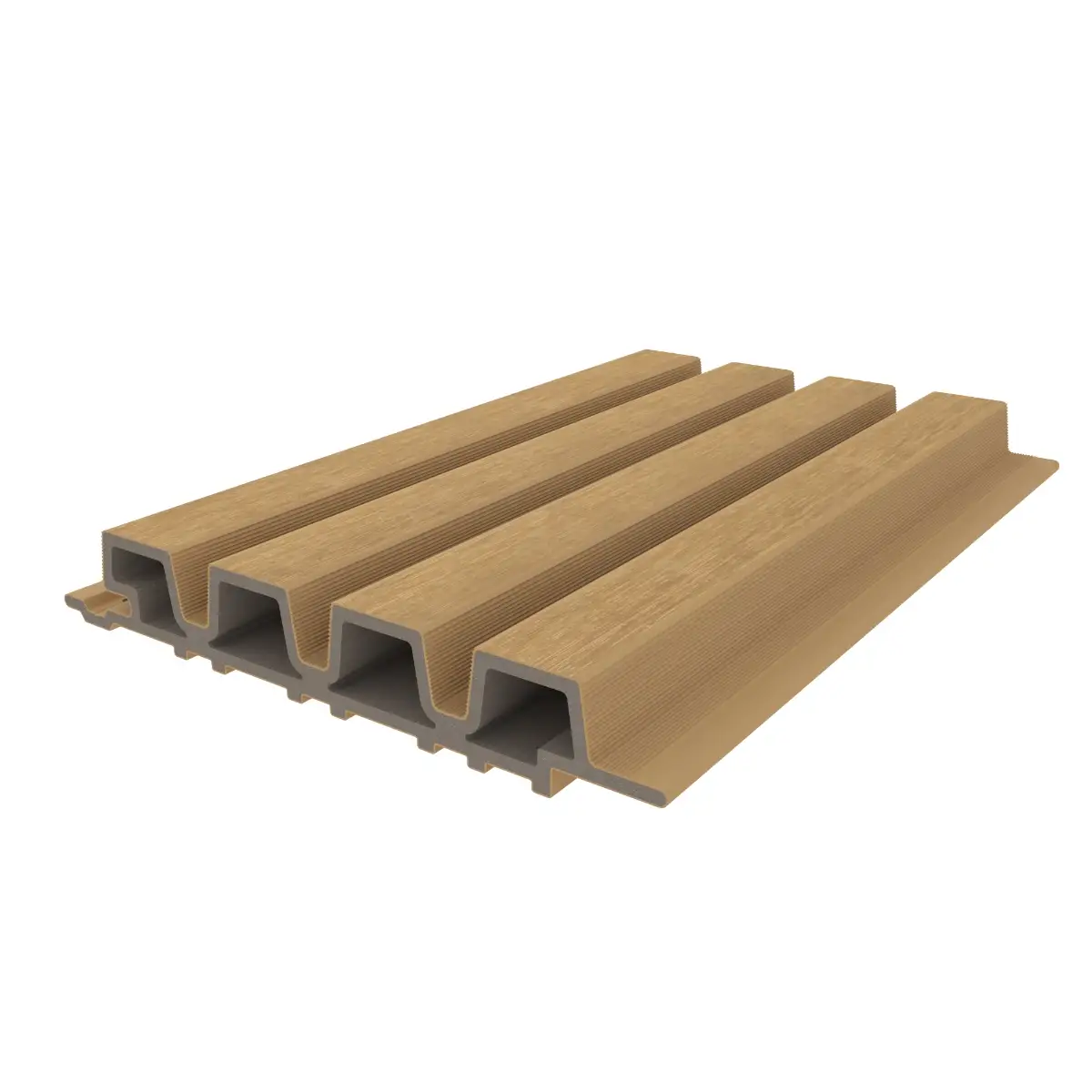 WPC Fassadenprofil Castellation Pro 35 – 33 x 215 mm Länge 20 cm