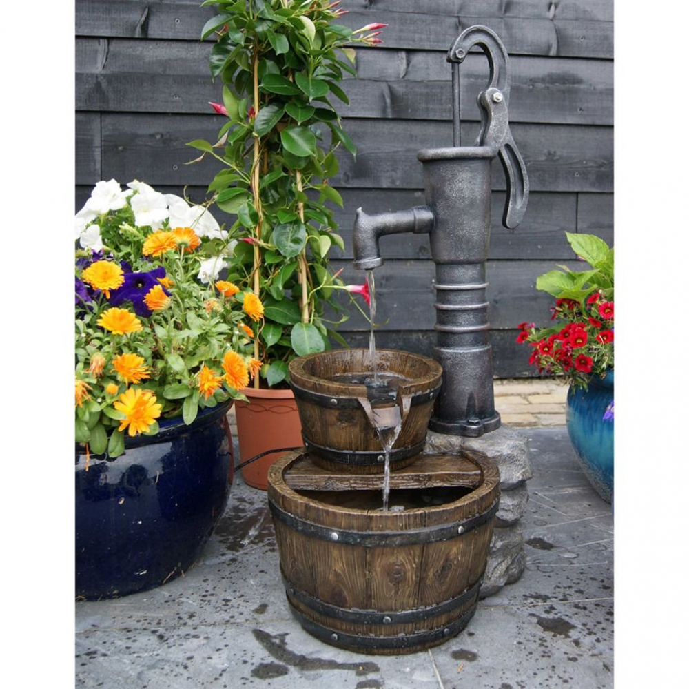44607_1XgUue7bZX7B2d Ubbink Terrassenbrunnen Wasserspiel Las Vegas