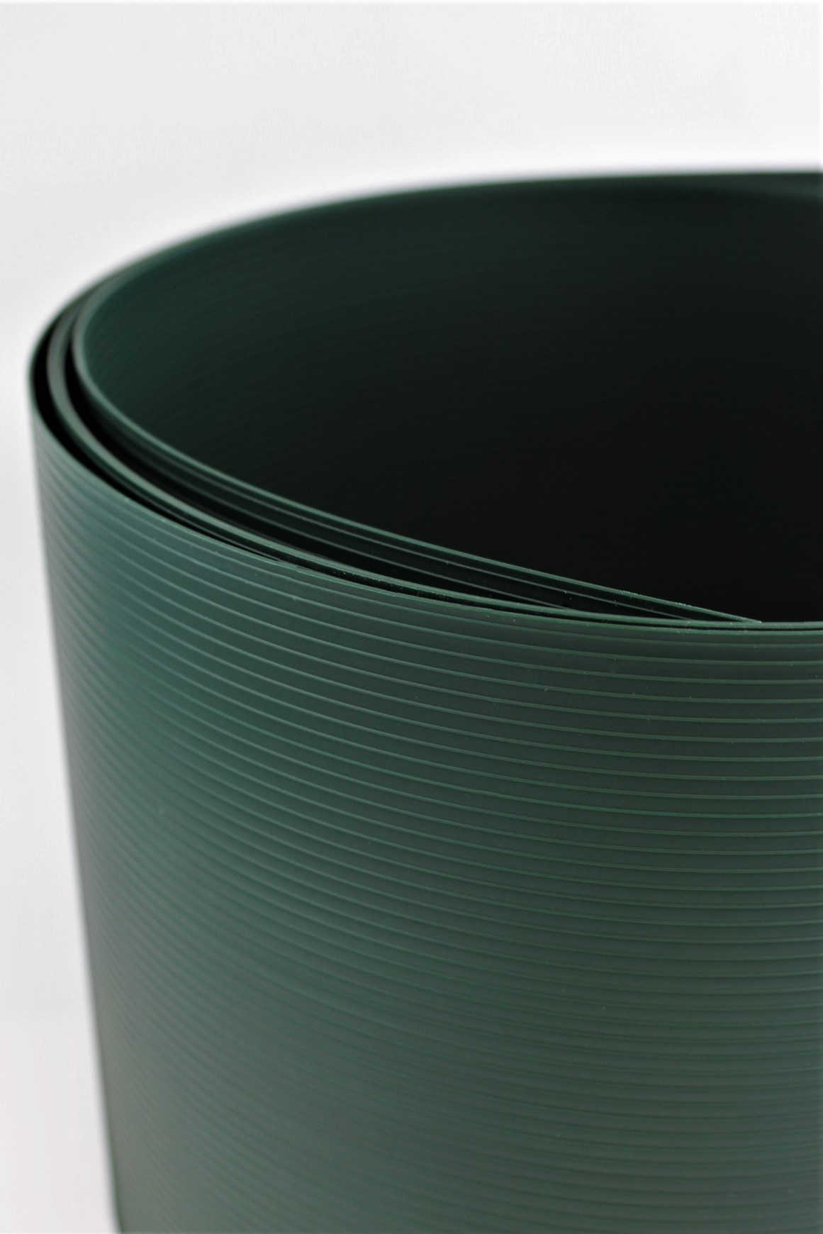 PVC_Gruen_Struktur PREMIUM HART PVC Sichtschutzstreifen für Doppelstabmatten 2525 x 190 x 1,35 mm Sichtschutz