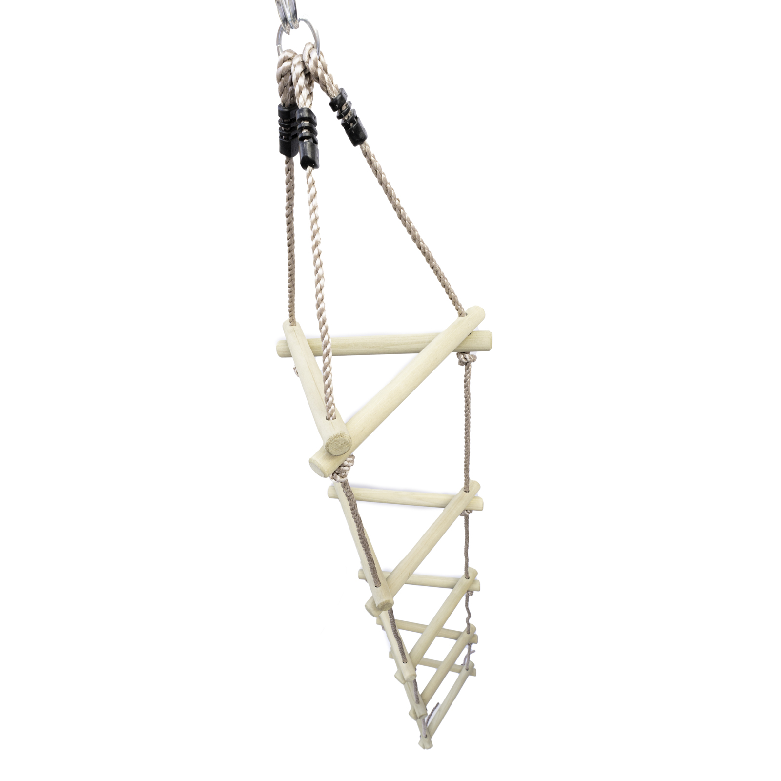 Strickleiter für Kinder Spielturm Klettern Leiter für Baumhaus Holzsprossen