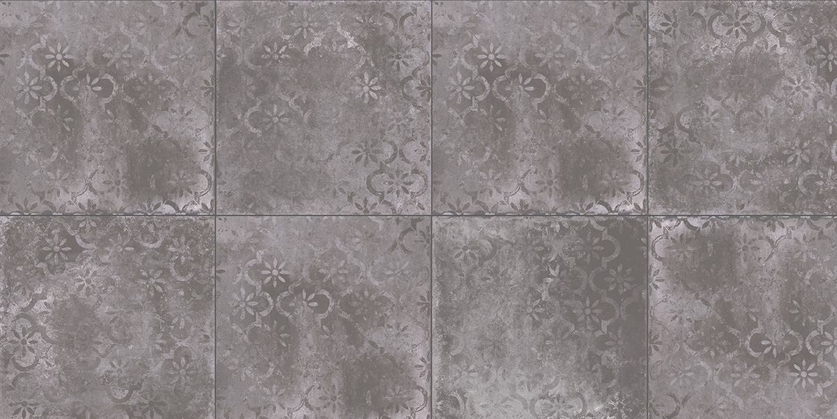 TEGEL_MOON_DECORO_90x90 KERAMIKPLATTE TEGEL MOON DECORO 90x90x2 cm FEINSTEINZEUG MODERN 25,92 m², 32 STK. (1 Palette)