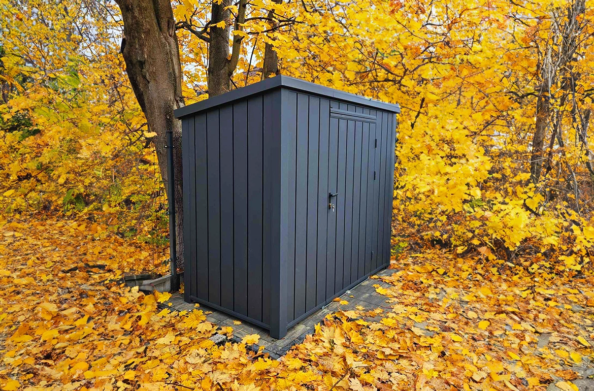 ROSBERG – Metall-Gerätehaus