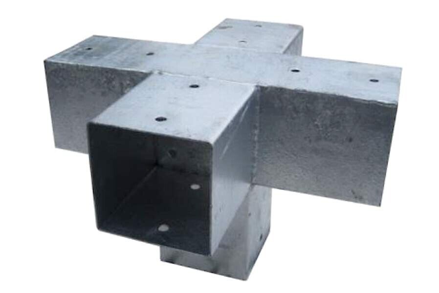 dd7yG3BGuIOWwgn Holzverbinder Balken 90x90 mm Pfostenecke Pfostenverbinder Verbinder aus Stahl verzinkt