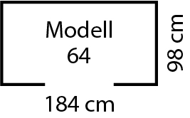 Gerätehaus Köln II 64, tanne/creme