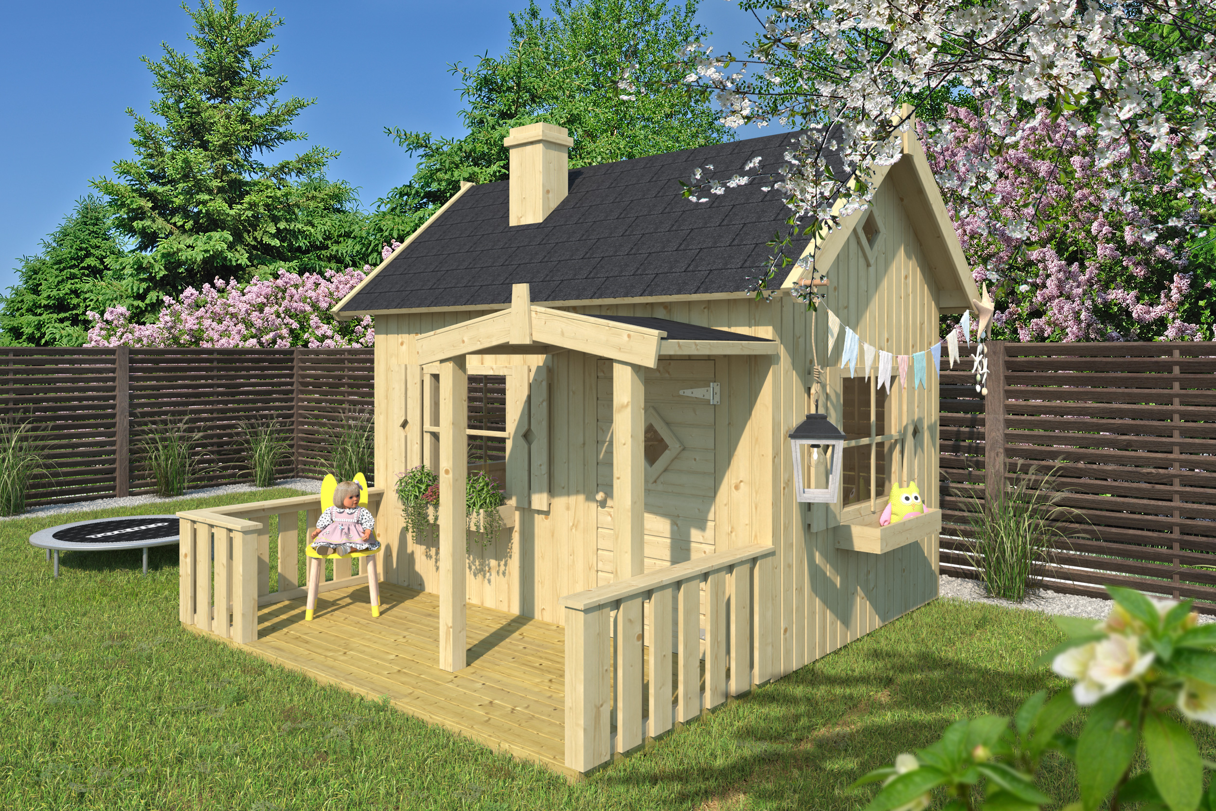 Gartenhaus-Milena Kinderspielhaus Milena