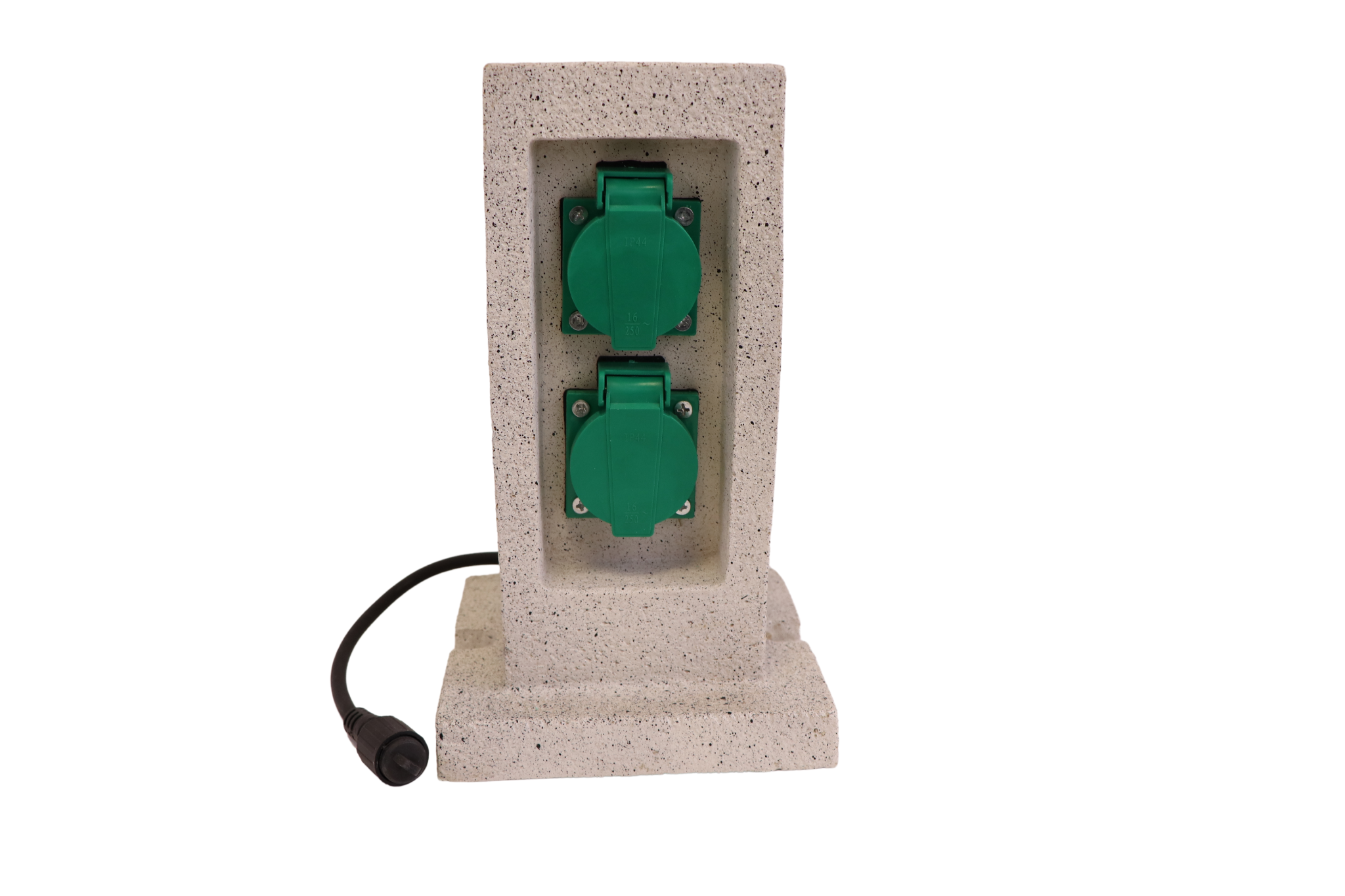 Easy Connect 66070 Steckturm mit zwei Steckern IP44 Schutzklasse 2