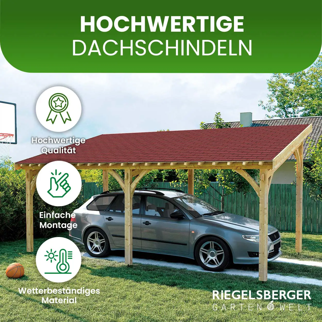 Bitumenschindeln 2 m²