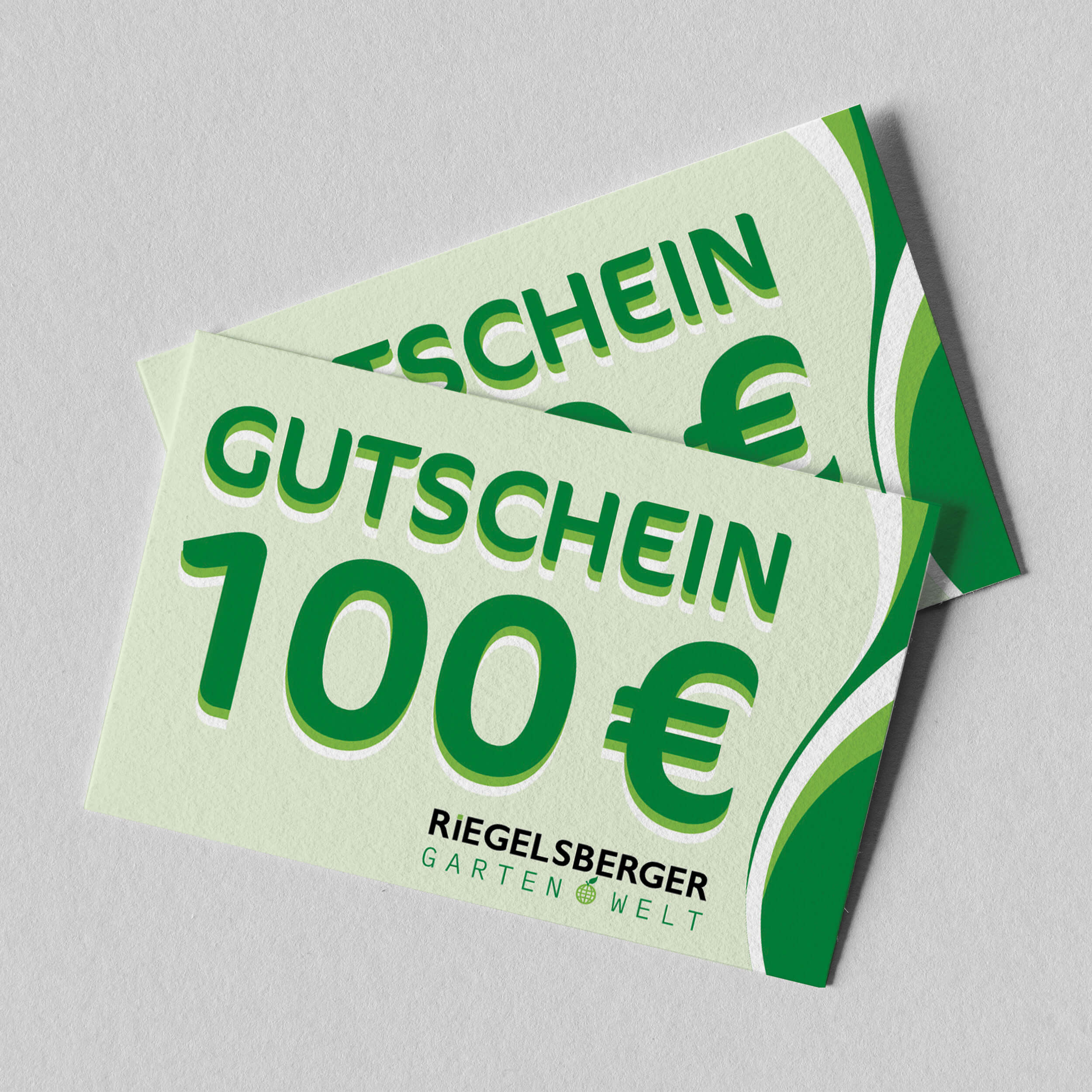 Geschenkgutschein 100,00 € Geschenk Gutschein von Gartenwelt Riegelsberger Geschenkgutschein 100,00 € Geschenk Gutschein von Gartenwelt Riegelsberger