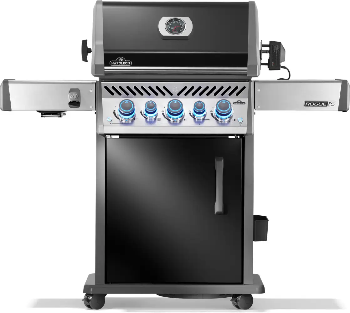 Napoleon Rogue PRO-S 425 Gasgrill schwarz inkl. Drehspieß