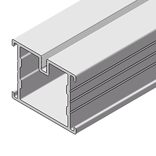 5-St-ck-Alu-Schiene-38-x-45-x-1950-mm-f-r-Unterkonstruktion1 Alu-Schiene L 38x45x4000 mm Unterkonstruktion Terrassen Bodenverlegeprofil Aluminium Aluschiene