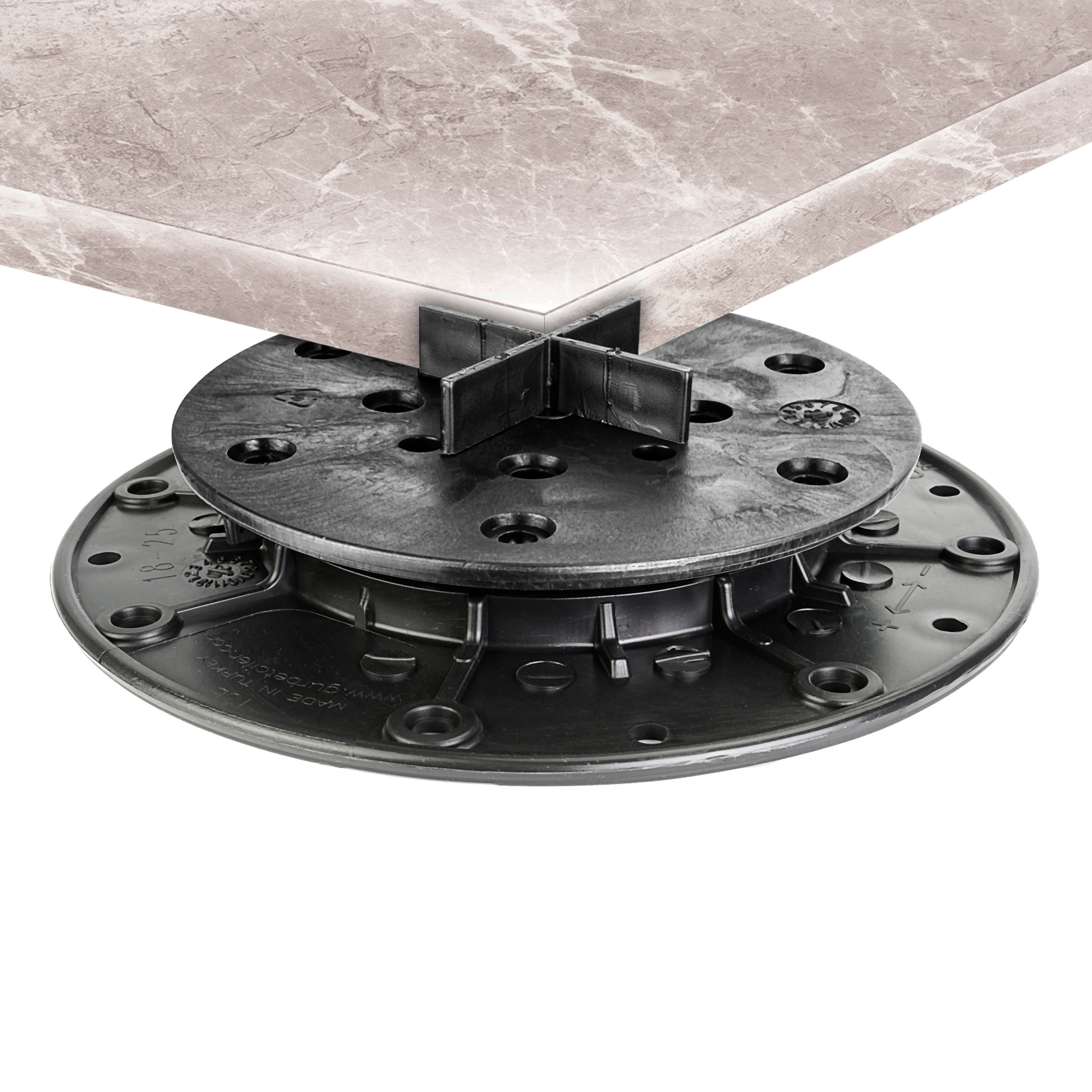 1_Starter_19-25-tilesNj7rfdRMAKvPG Plattenlager BASIC für Beton Stein Keramikplatten Terrassenlager verstellbar