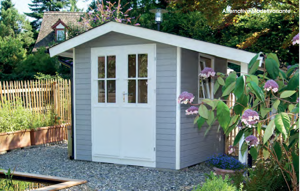 MH2-2424-S-130-SD_3 Premium Gartenhaus MH2 2424 S + 130 SD