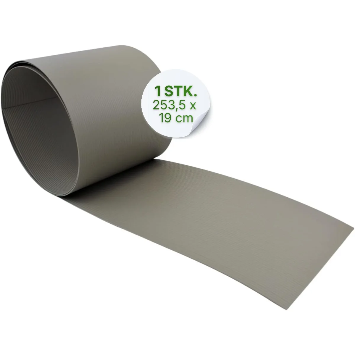PREMIUM PP Sichtschutzstreifen für Doppelstabmatten 2535 x 190 x 1,35 mm Sichtschutz